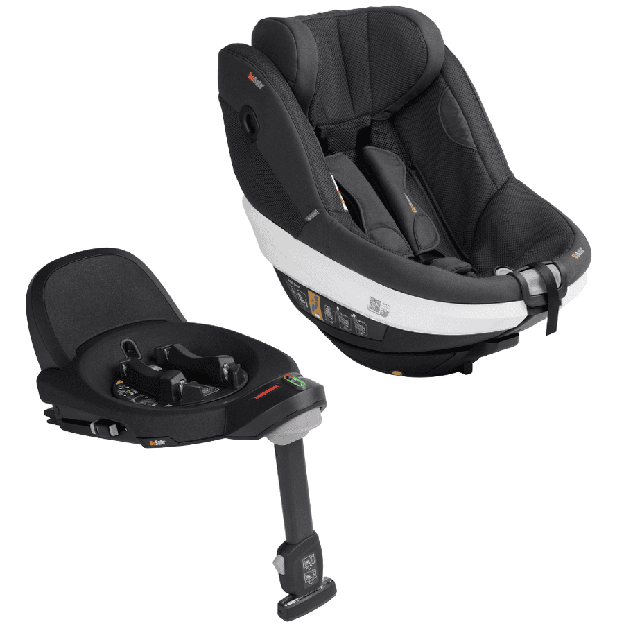 BeSafe Kindersitz Beyond Anthracite Mesh inkl. Base Beyond black