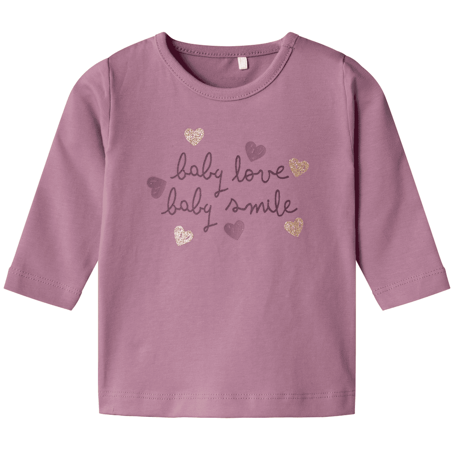 name it Shirt met lange mouwen Nbfneica Mauve Orchid