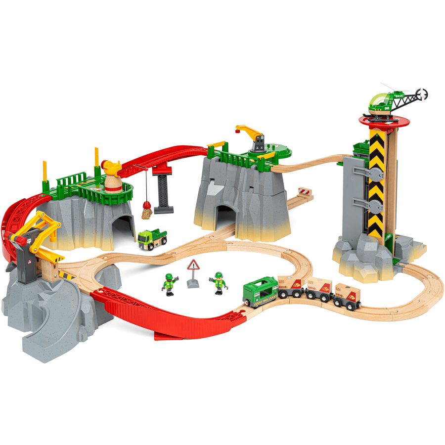 BRIO ® Tren de juguete montaña de lujo