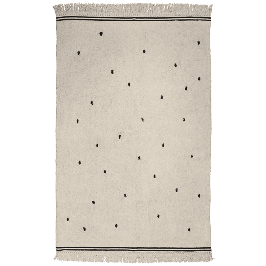 Tapis Petit  Dětský koberec Emily dots cream 170 x 120 cm