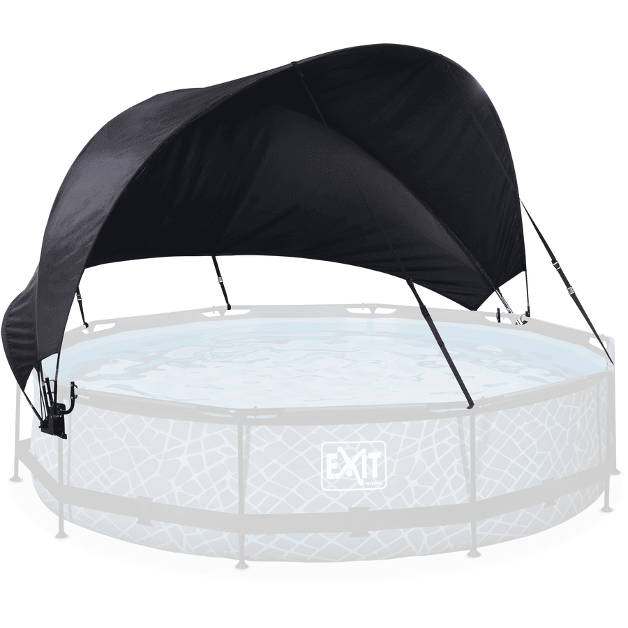 EXIT Voile d'ombrage pour piscine ronde ø360 cm