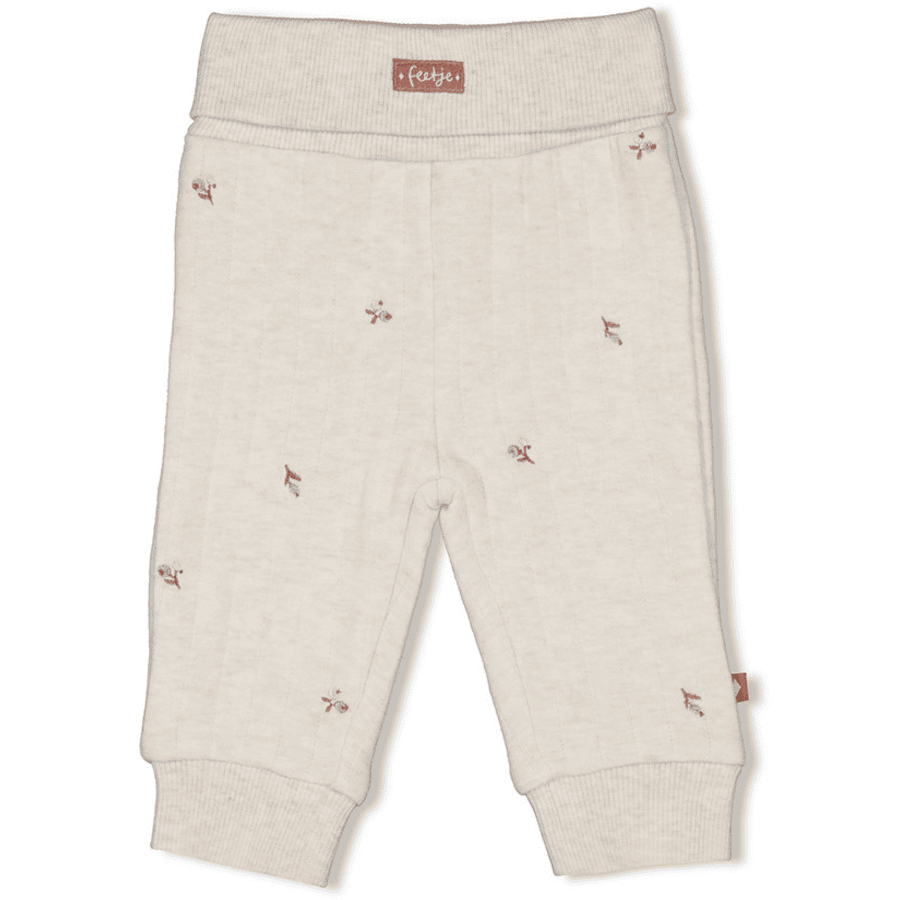 Feetje Pantalon à enfiler Little Rosebud nature mélangée