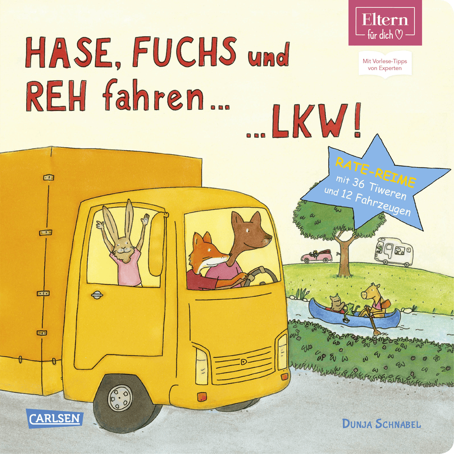 CARLSEN Hase, Fuchs und Reh...fahren LKW!