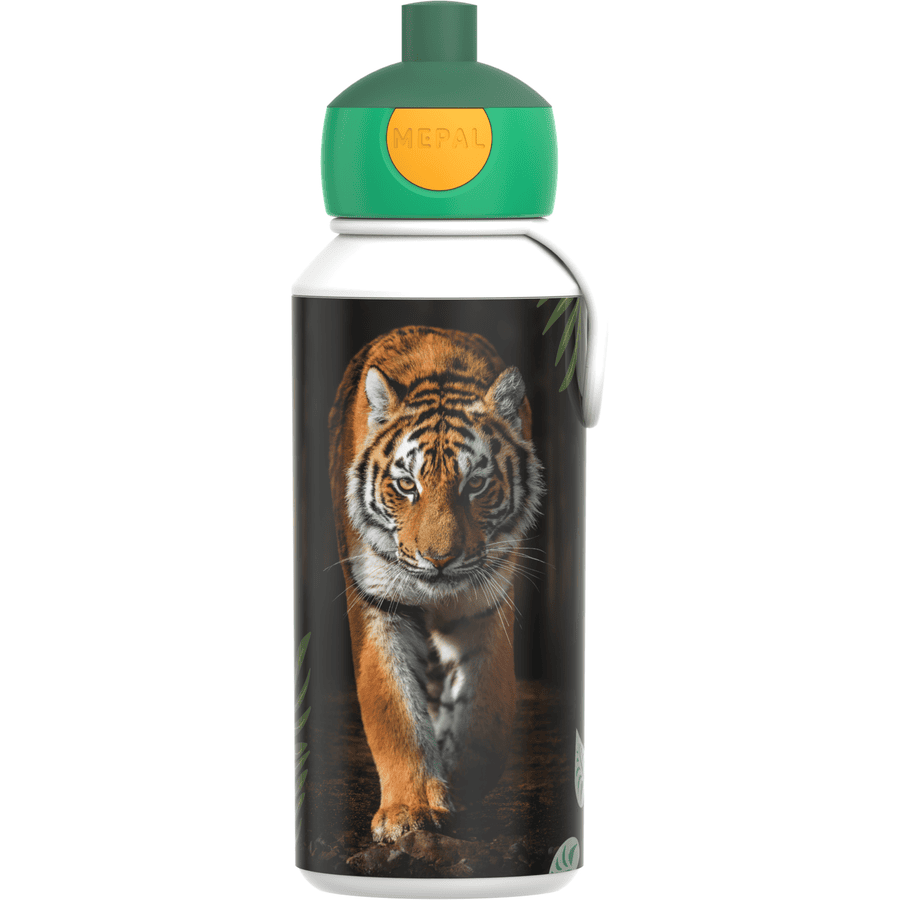 MEPAL Botella pop-up campus 400 ml - salvaje tiger 