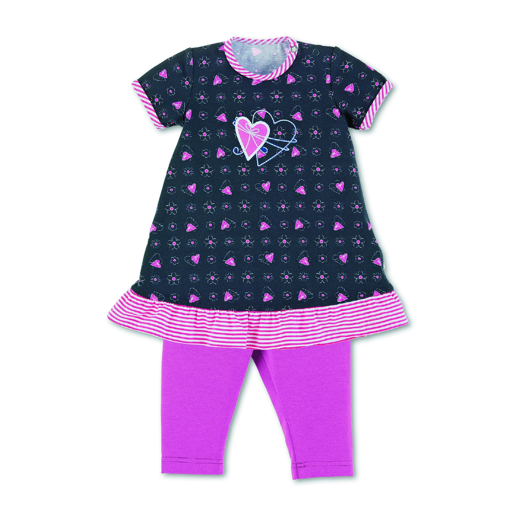 Sterntaler Babykleid mit Leggins marine 