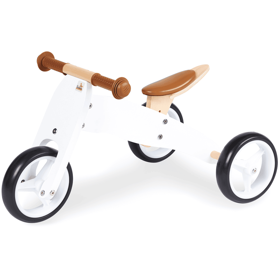 Pinolino Mini Charlie kjører trehjulssykkel, hvit / naturlig