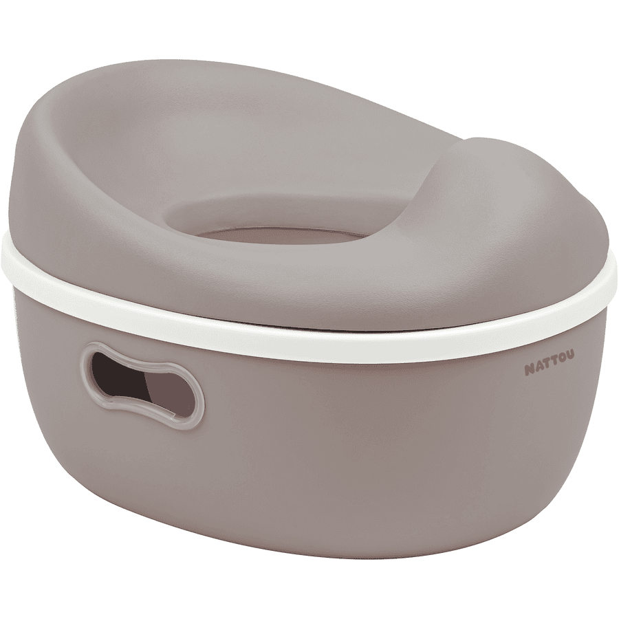 Nattou CARE Nocnik edukacyjny POTTY 3 w 1 taupe