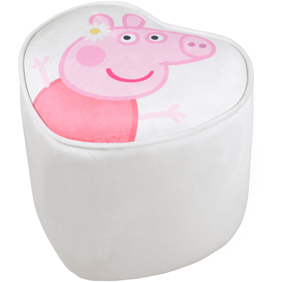 roba Peppa Pig hjerteformet barnekrakk for barn