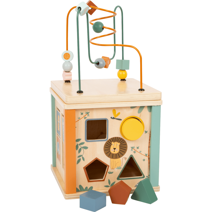  small foot ® Cubo de actividad motriz " Safari 