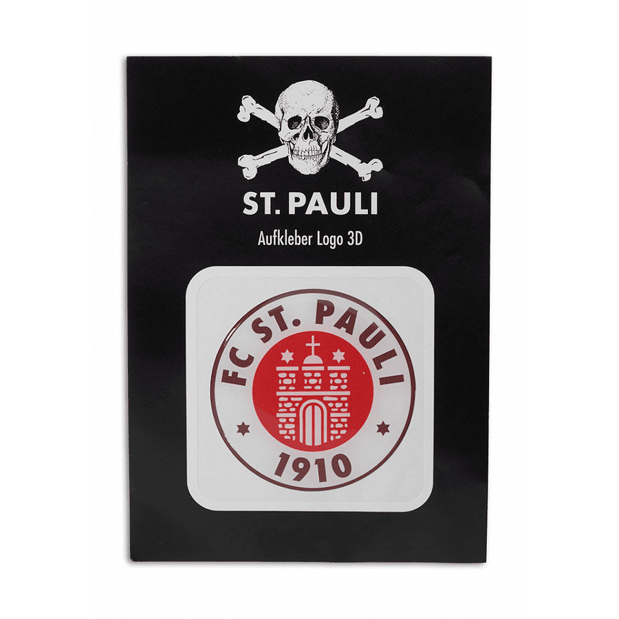 St. Pauli Nálepka 3D Logo klubu