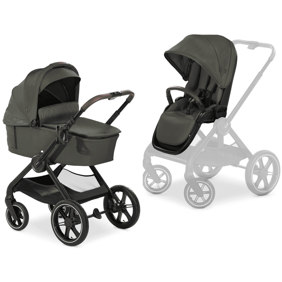 hauck Passeggino duo Walk N Care Air Set Dark Olive 