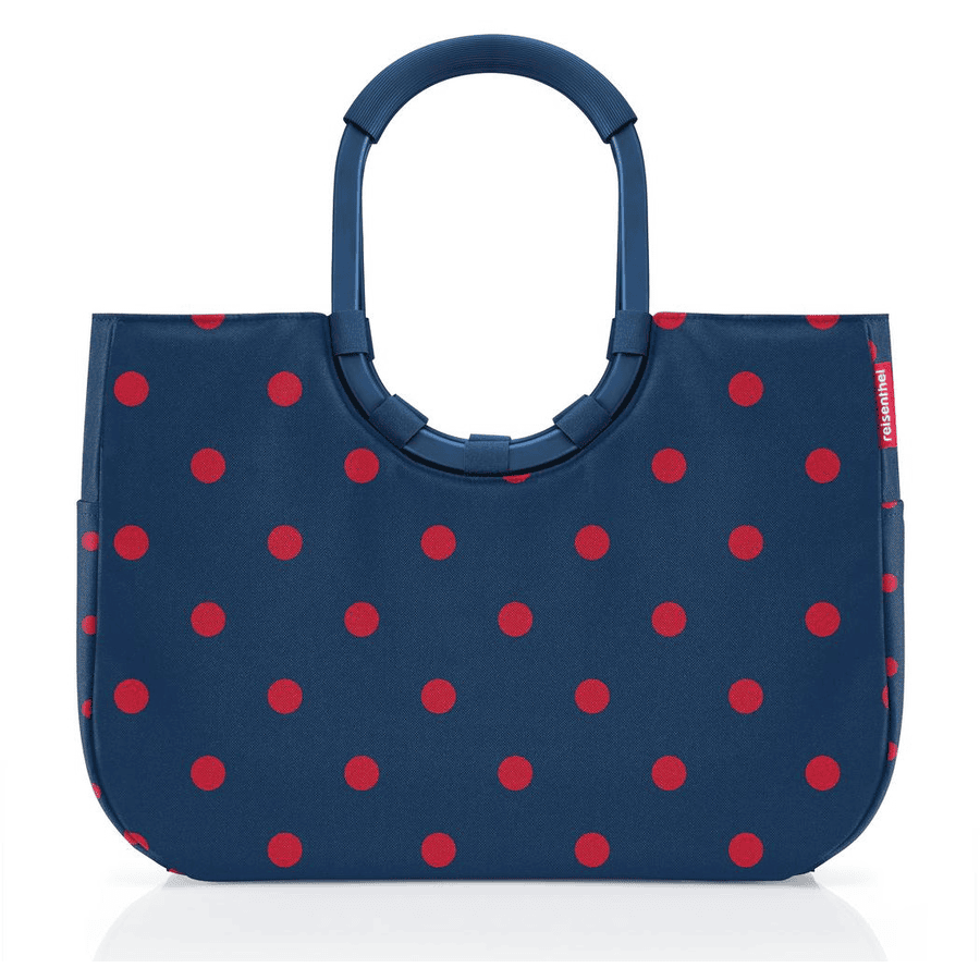 reisenthel® loopshopper L frame mixed dots red