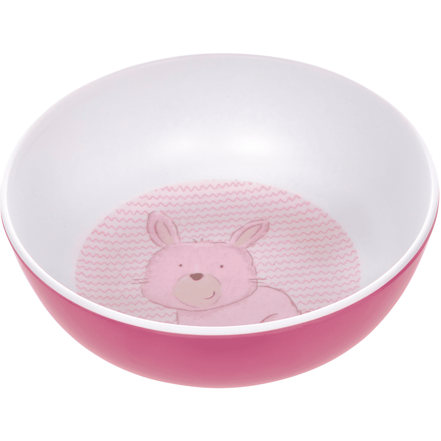 sigikid® Melamin-Schüssel Hase rosa