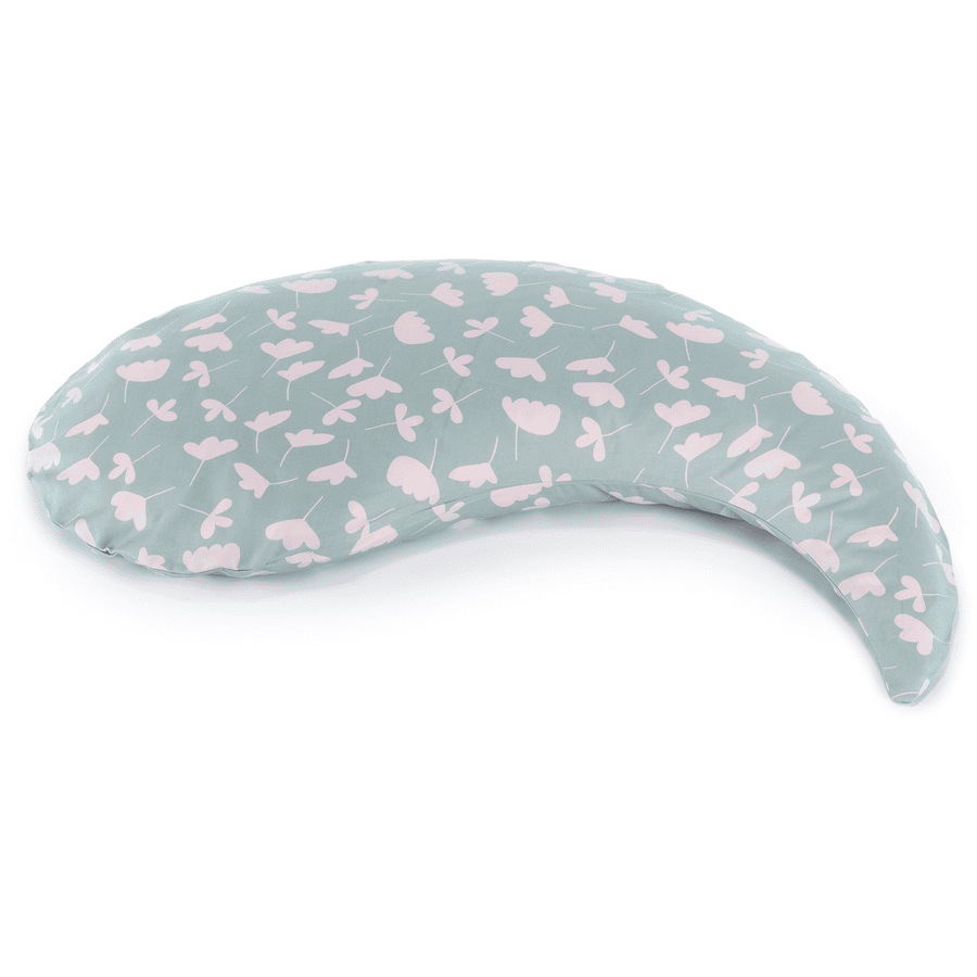 THERALINE Coussin d'allaitement Yinnie, housse fleurs