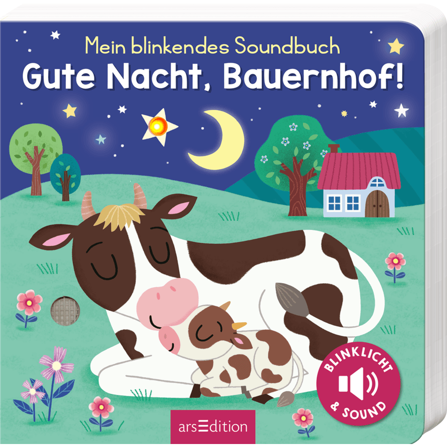 arsEdition Mein blinkendes Soundbuch - Gute Nacht, Bauernhof!