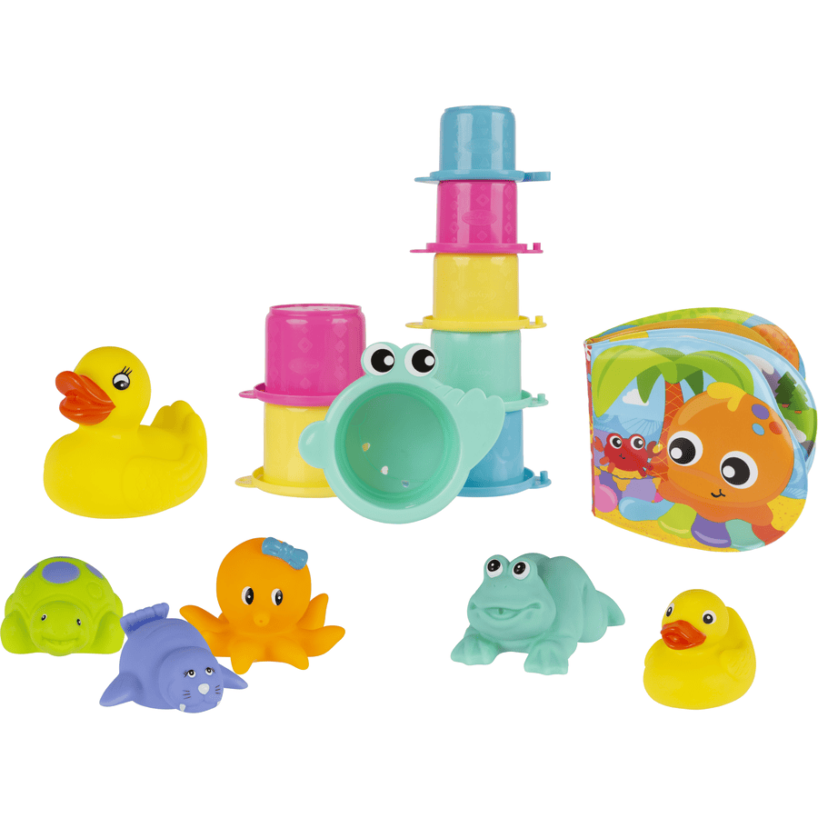 playgro Badespielzeug-Geschenkset 15 tlg.
