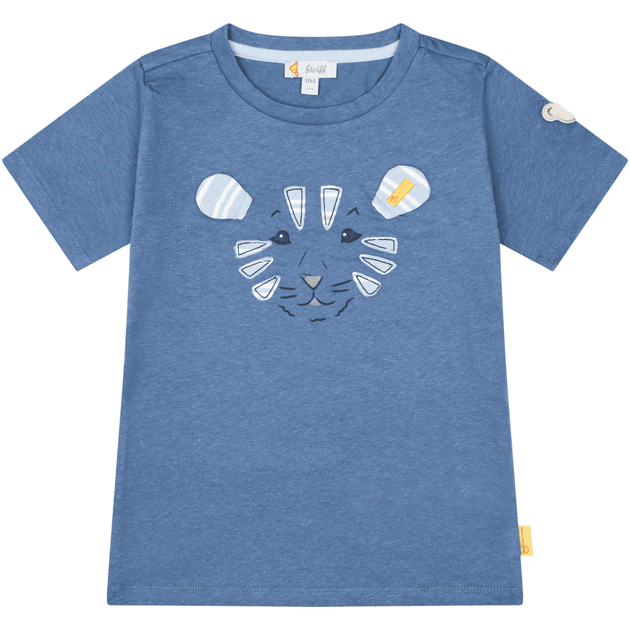 Steiff T-Shirt Moon light Blu