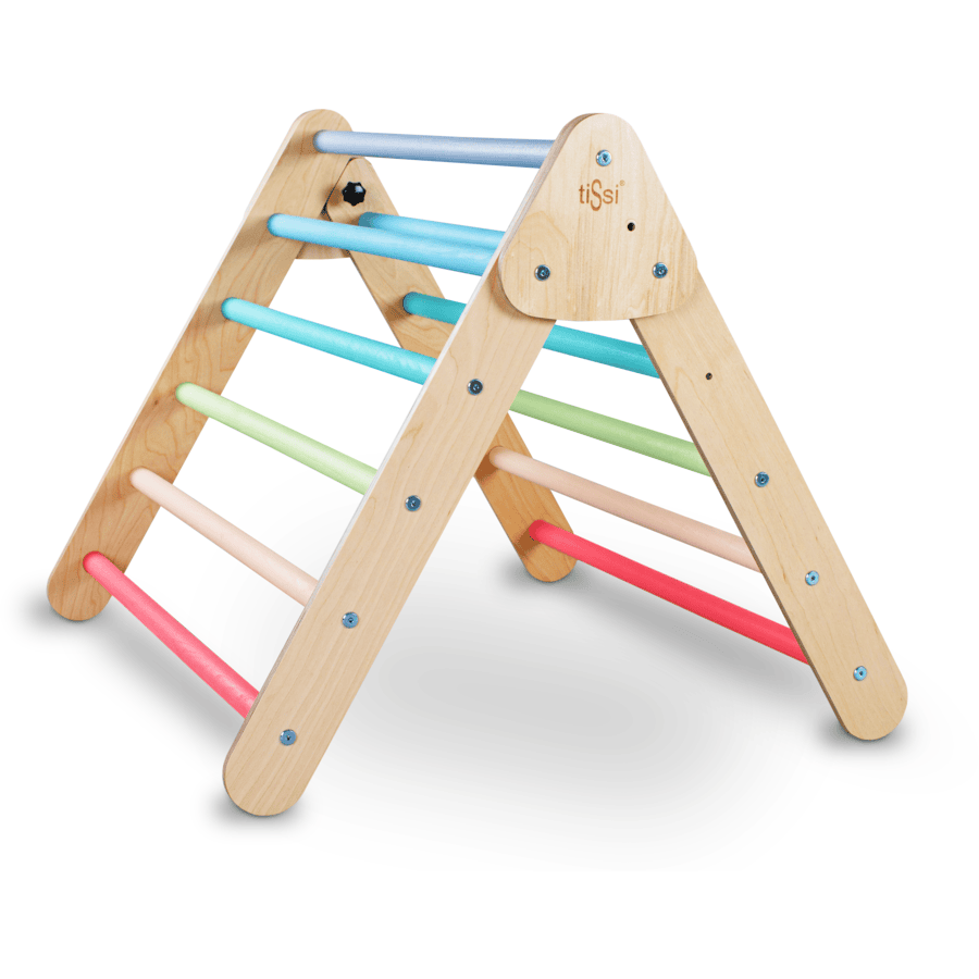 tiSsi® Pikler trójkąt wspinaczkowy w pastelowym kolorze