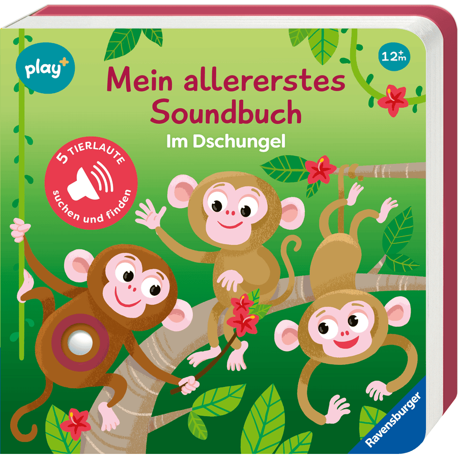 Ravensburger play+ Mein allererstes Soundbuch: Im Dschungel