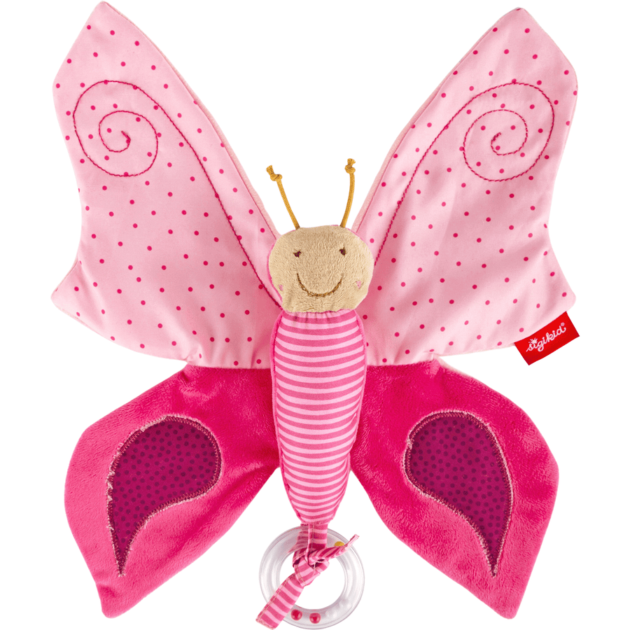 sigikid® Doudou papillon mini Kinderbunt