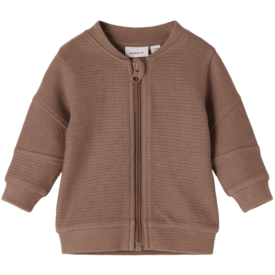 name it Sweatjacke Nbmdaniel Brown Lentil