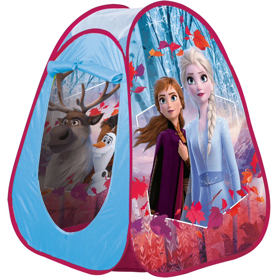 John® Tente enfant pop-up La reine des neiges 2, sac de transport