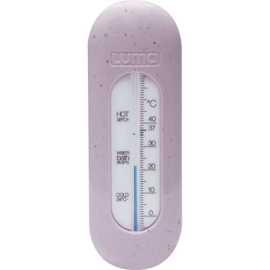 Luma ® Baby care  Badetermometer med lilla prikker
