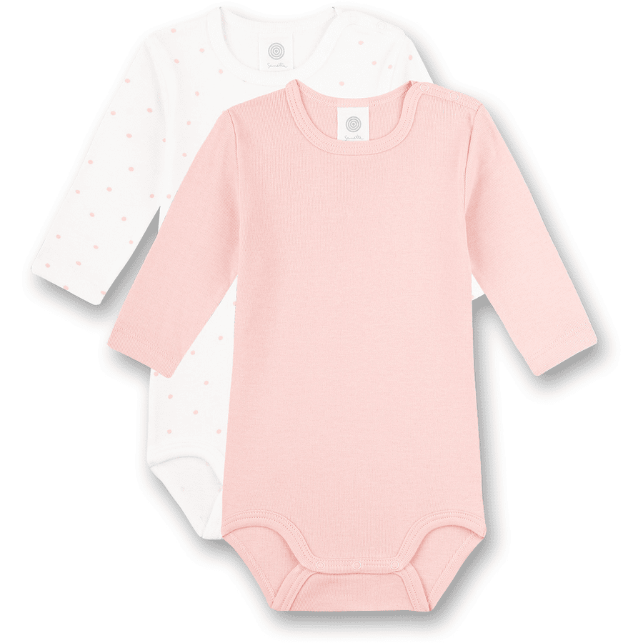 Sanetta Body enfant white pebble lot de 2