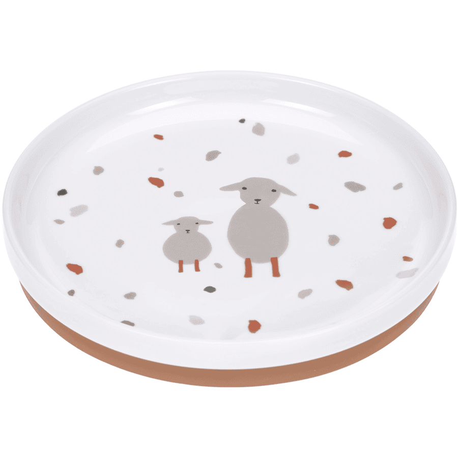 LÄSSIG Assiette Tiny Farmer Sheep/Goose
