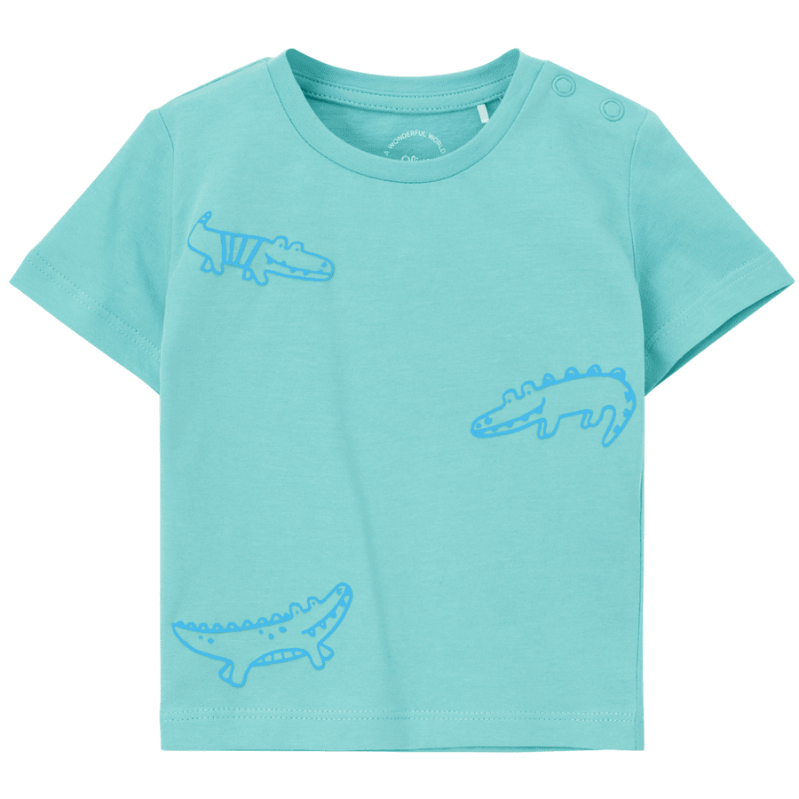 s. Olive r T-shirt crocodile turquoise