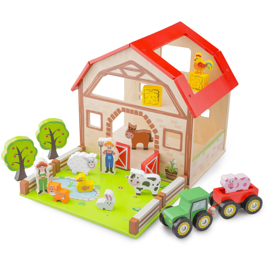 New Classic Toys  leksaker Farm Play Set
