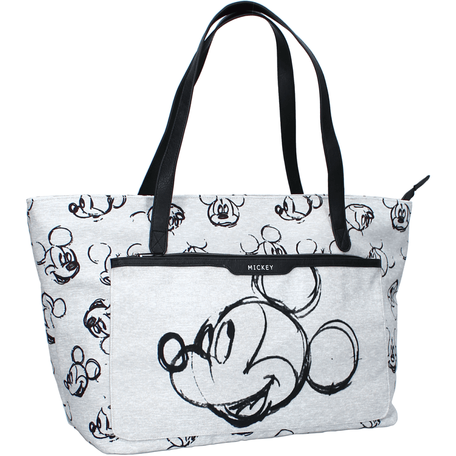 Kidzroom Shopping Väska Mickey Mouse Något speciellt Grå