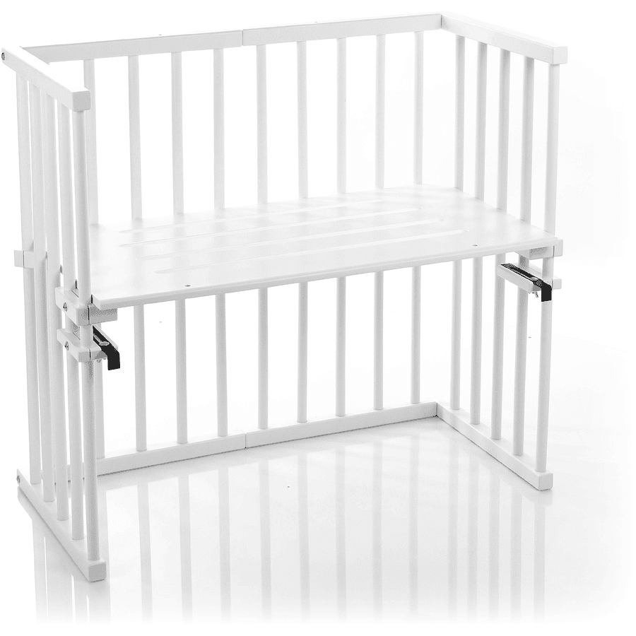 Babybay Midi Sivuvaunusänky, valkoinen