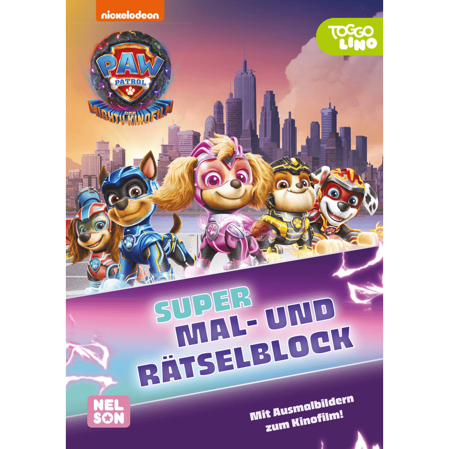 CARLSEN PAW Patrol - Mighty Movie: Super Mal- und Rätselblock