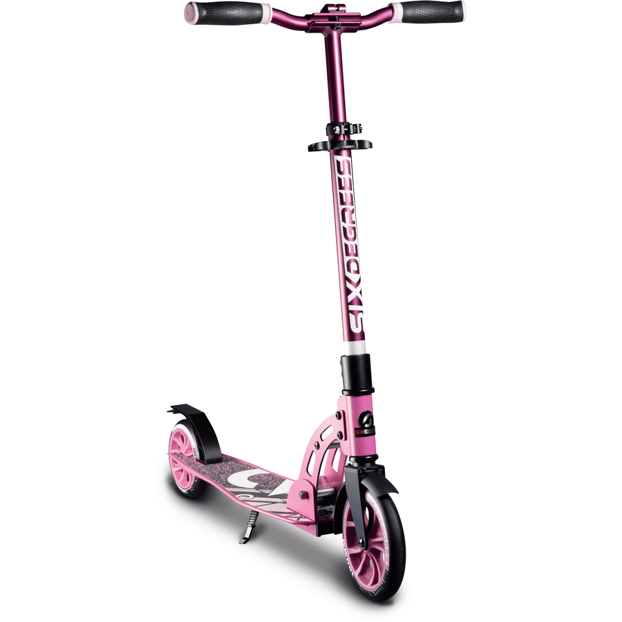 SIX DEGREES Aluminium Scooter Junior 180/145mm, roze