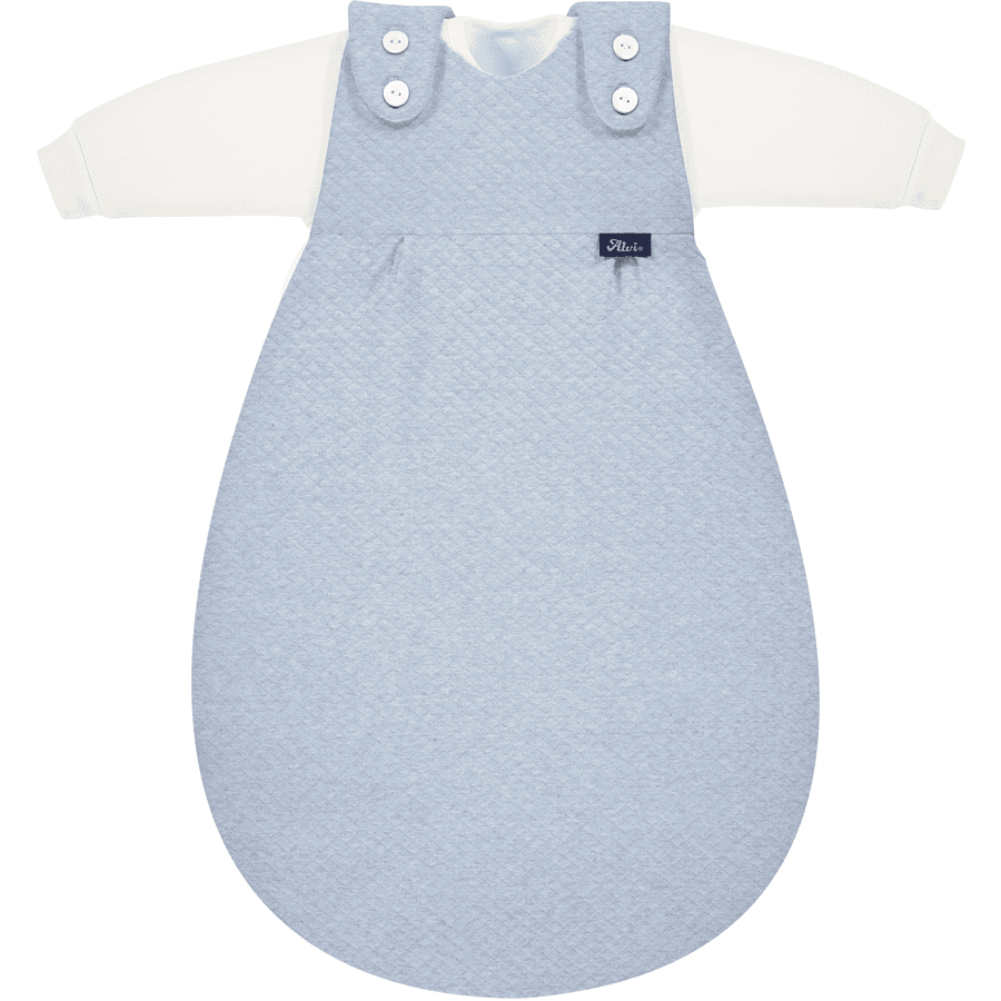 Alvi ® Baby-Mäxchen®  Śpiworek trzyczęściowy Special Fabrics Quilt aqua