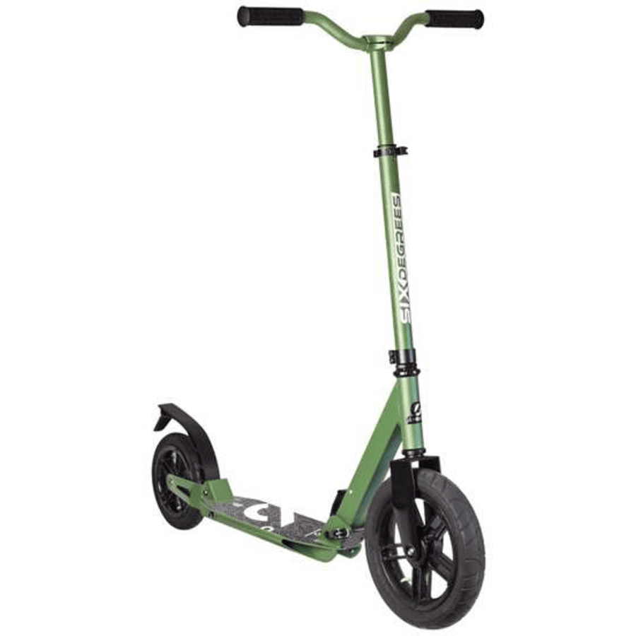 SIX DEGREES Hulajnoga Aluminium Scooter All Terrain 300/205 mm olive green