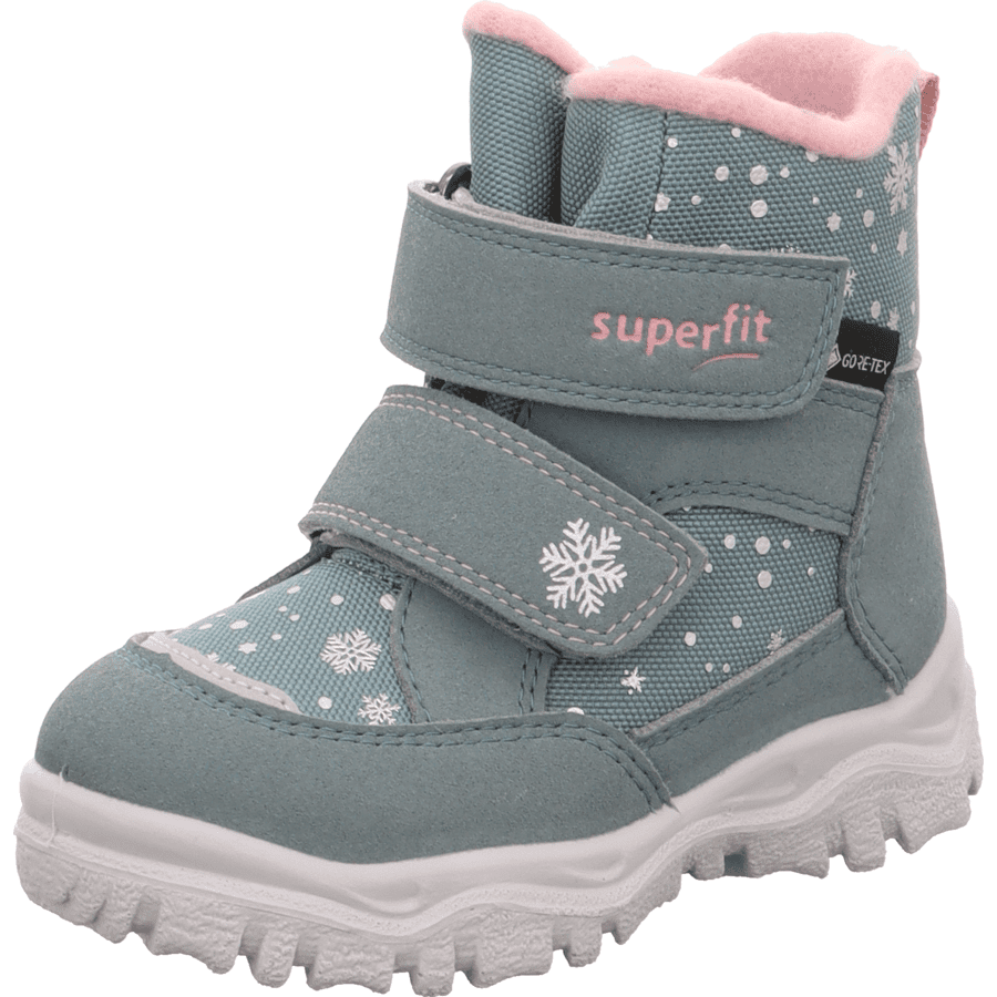 superfit Botas Husky1 verde claro/rosa (medianas)