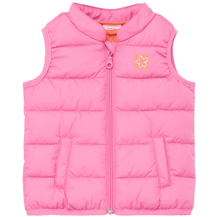 s. Olive r Gilet violet/rose