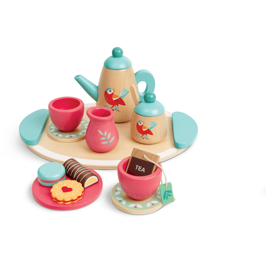 Juego de té infantil Hape de madera