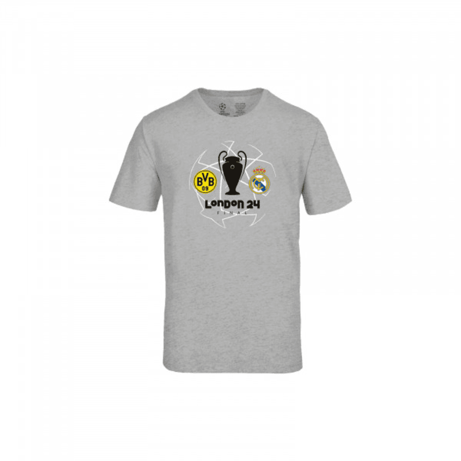 BVB T-shirt enfant UEFA Champions League gris