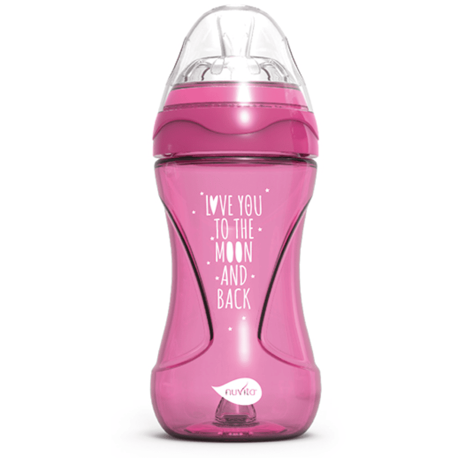nuvita Babyflaska mot kolik Mimic Cool! 250 ml i lila