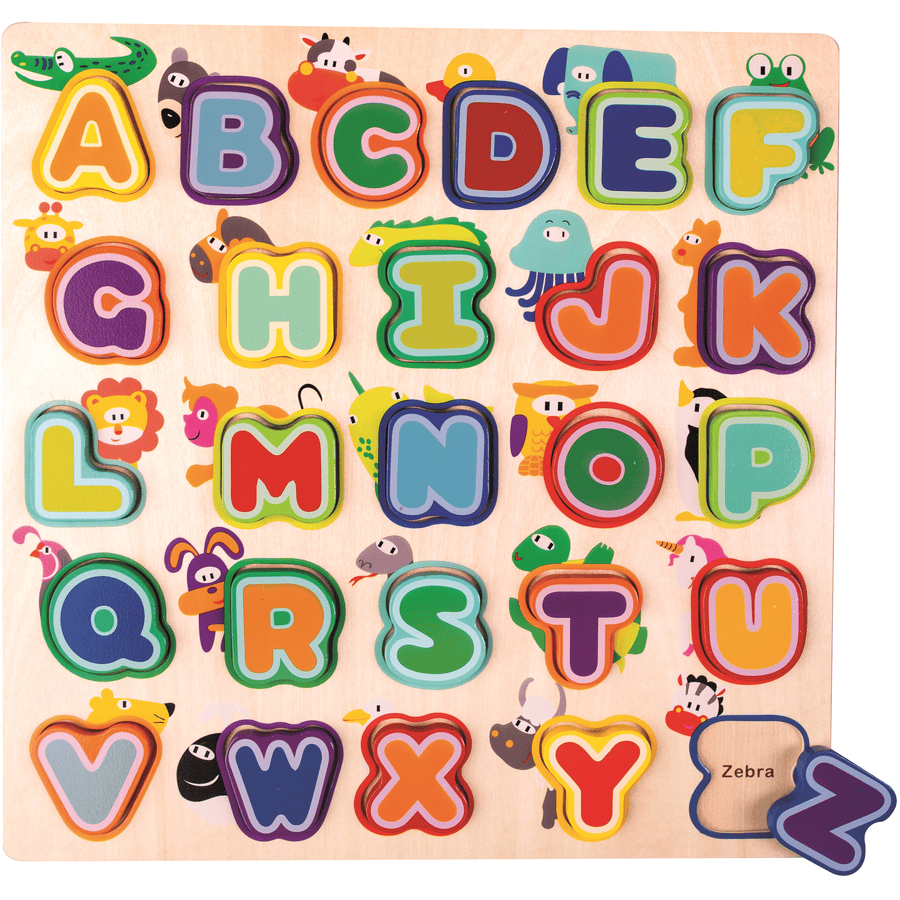 Bino Engelskt alfabet med djur 