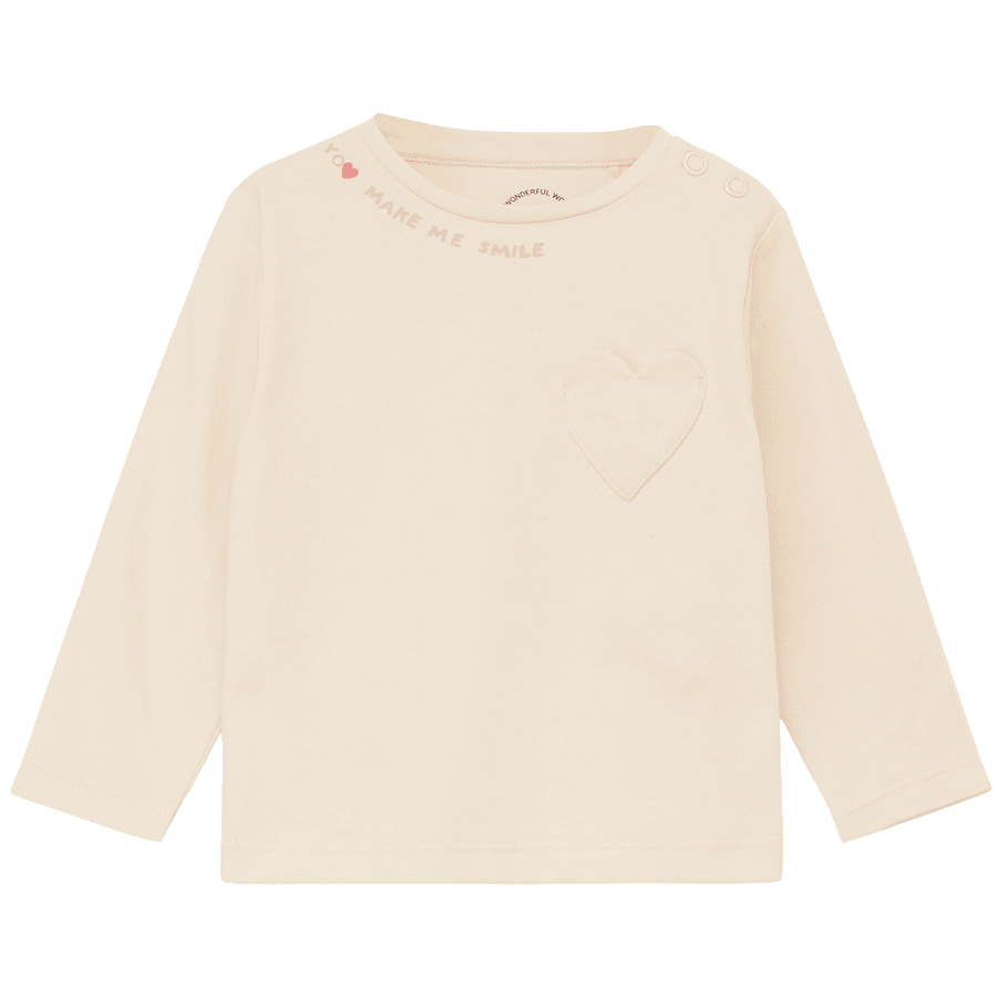 s. Olive r T-shirt à manches longues beige