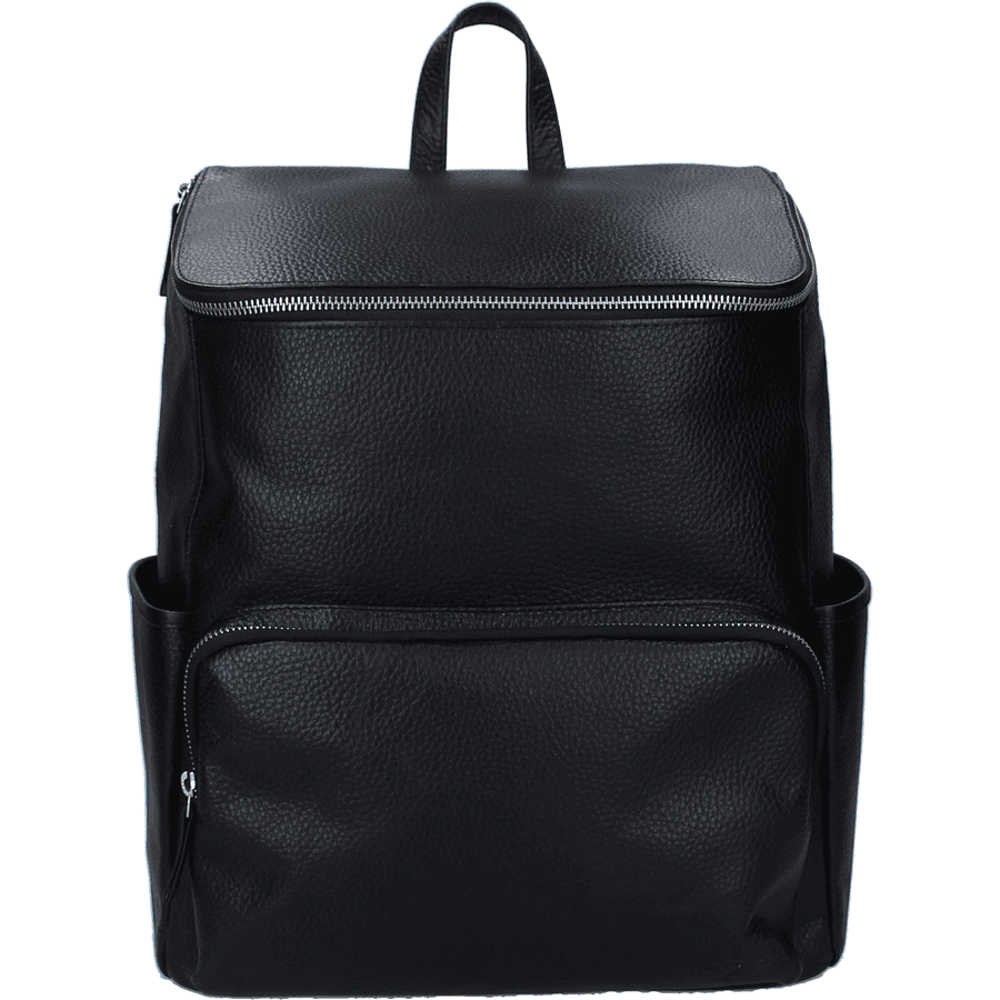 Kidzroom Sac à langer dos Care Sienna Lovely Leather, noir