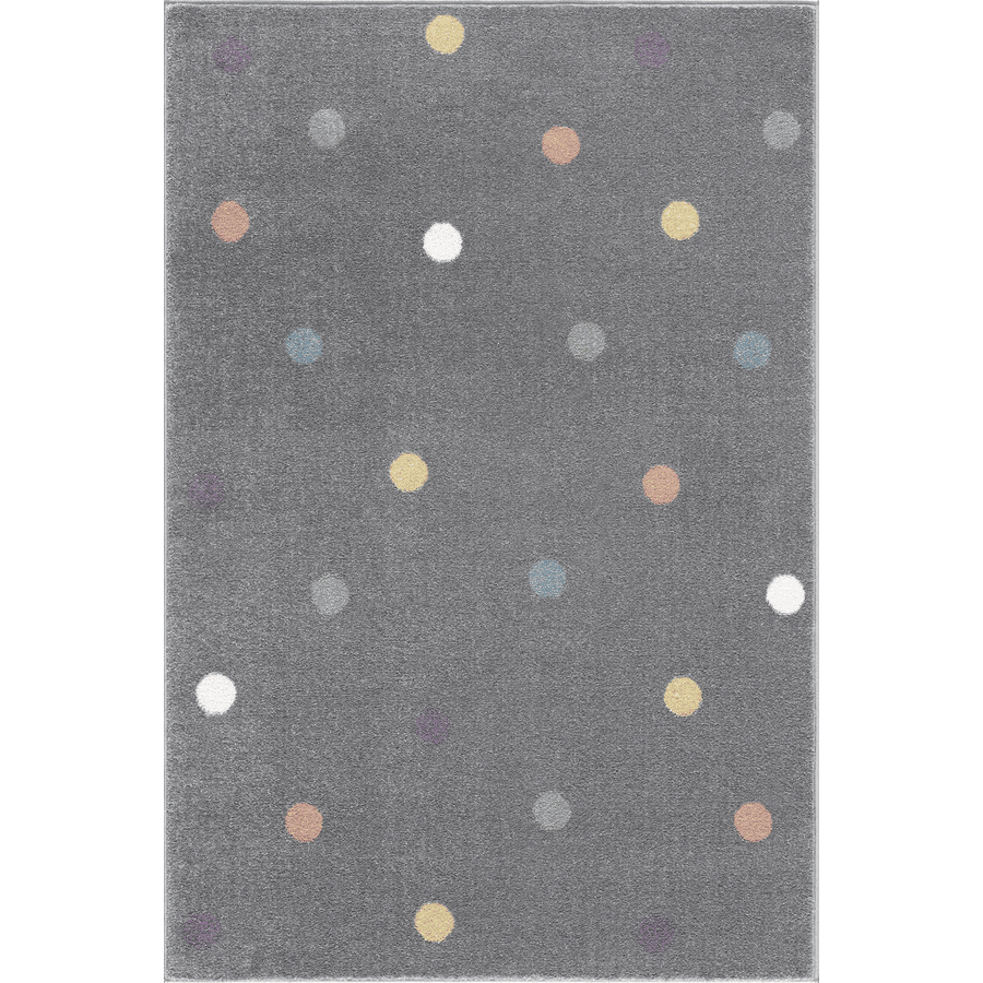 LIVONE Alfombra infantil Happy Rugs Wheel silver grey/multi