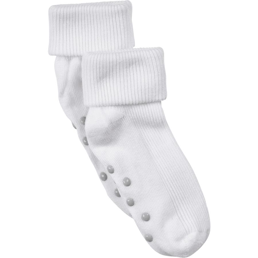 Minymo Stopper sokken 2-pack White Gr. 15/18