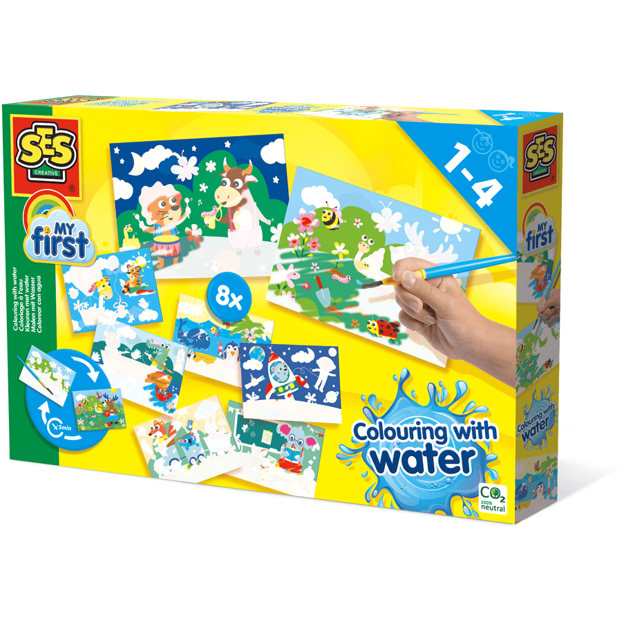 SES Creative® "Malen mit Wasser - Tierisches Vergnügen

"