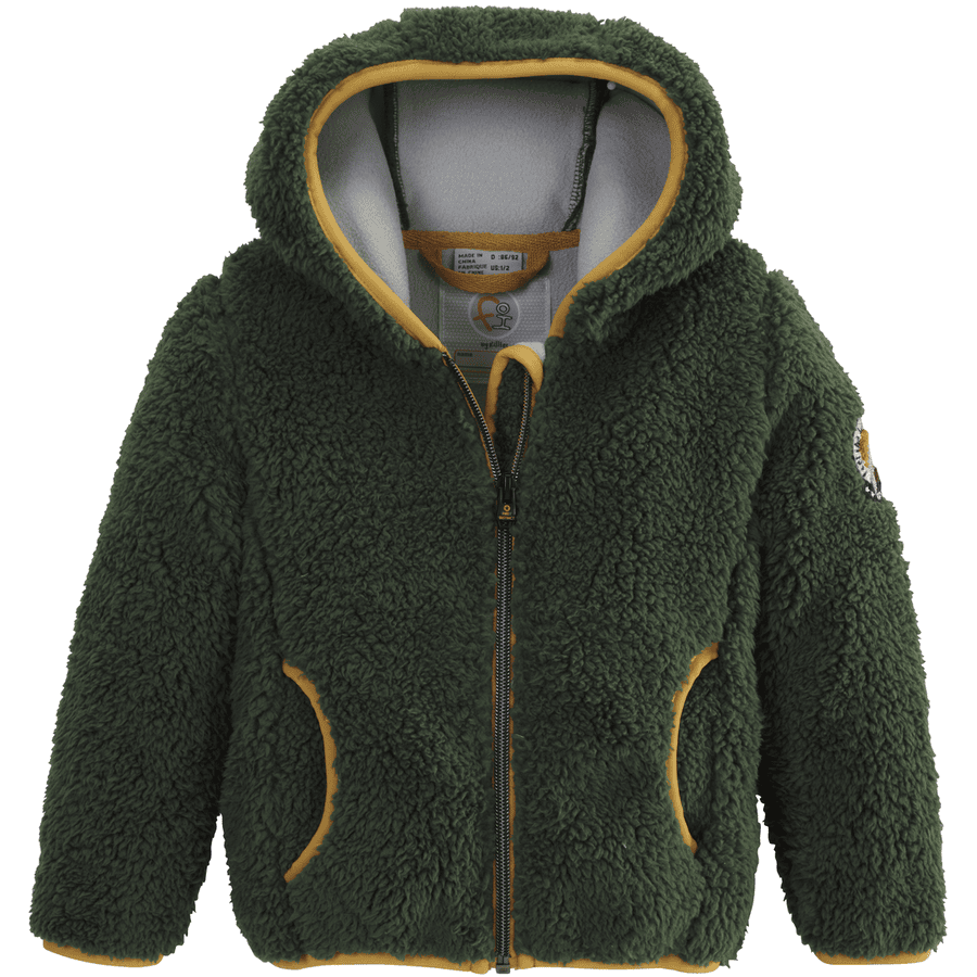 killtec Veste polaire avec capuche vert forêt