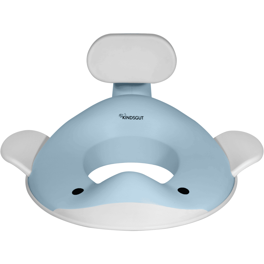 KINDSGUT Toiletbril walvis lichtblauw